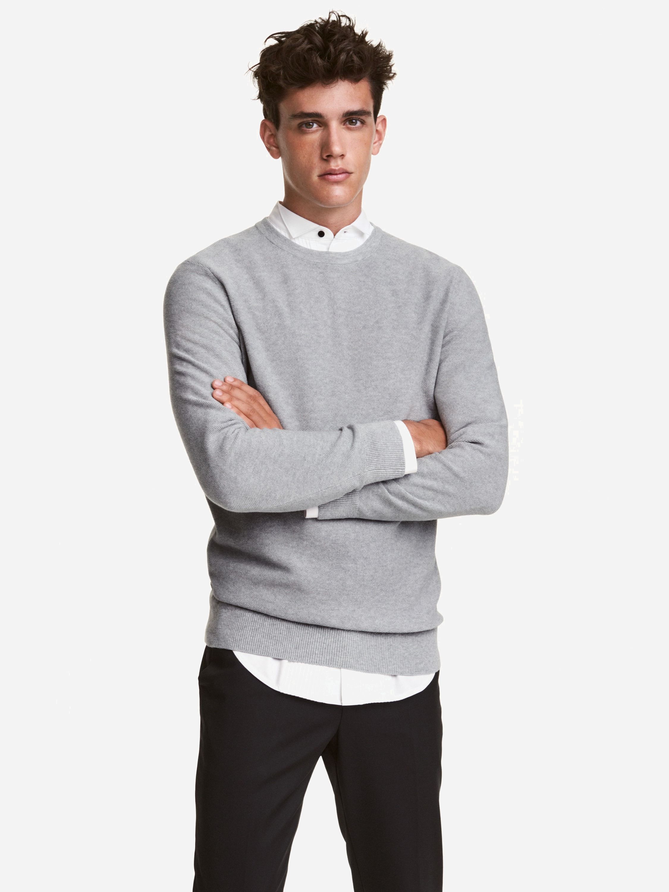 

Джемпер H&M 4651164 XS Серый