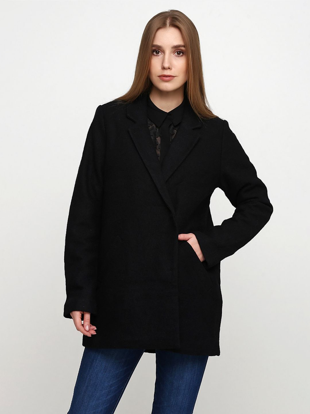 

Полупальто H&M 3788714 S Черное