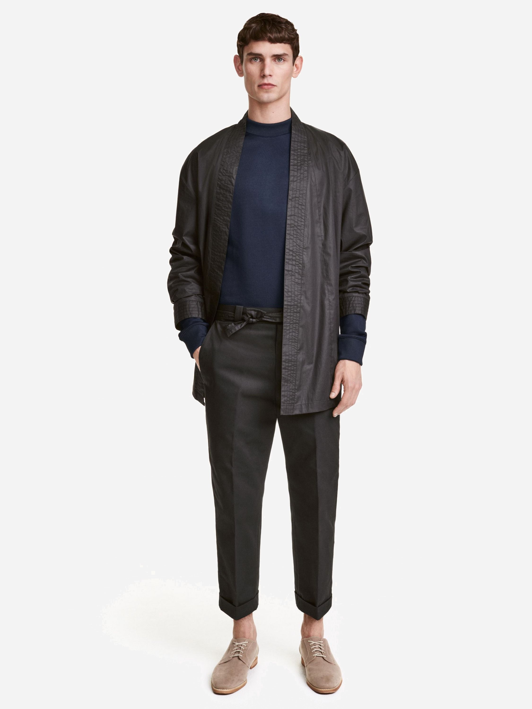 

Брюки H&M 3903873 48 Темно-серые