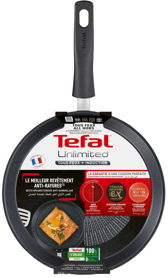 

Сковорода Tefal Unlimited 25 см блинная