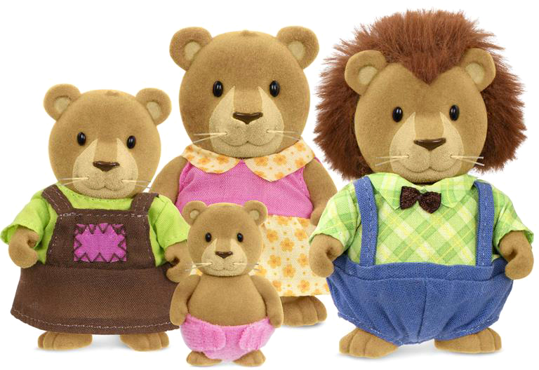 

Набор фигурок Li'l Woodzeez Семья Львов (WZ6581Z)
