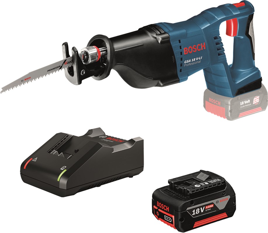 

Акумуляторна шабельна ножівка Bosch Professional GSA 18V-LI