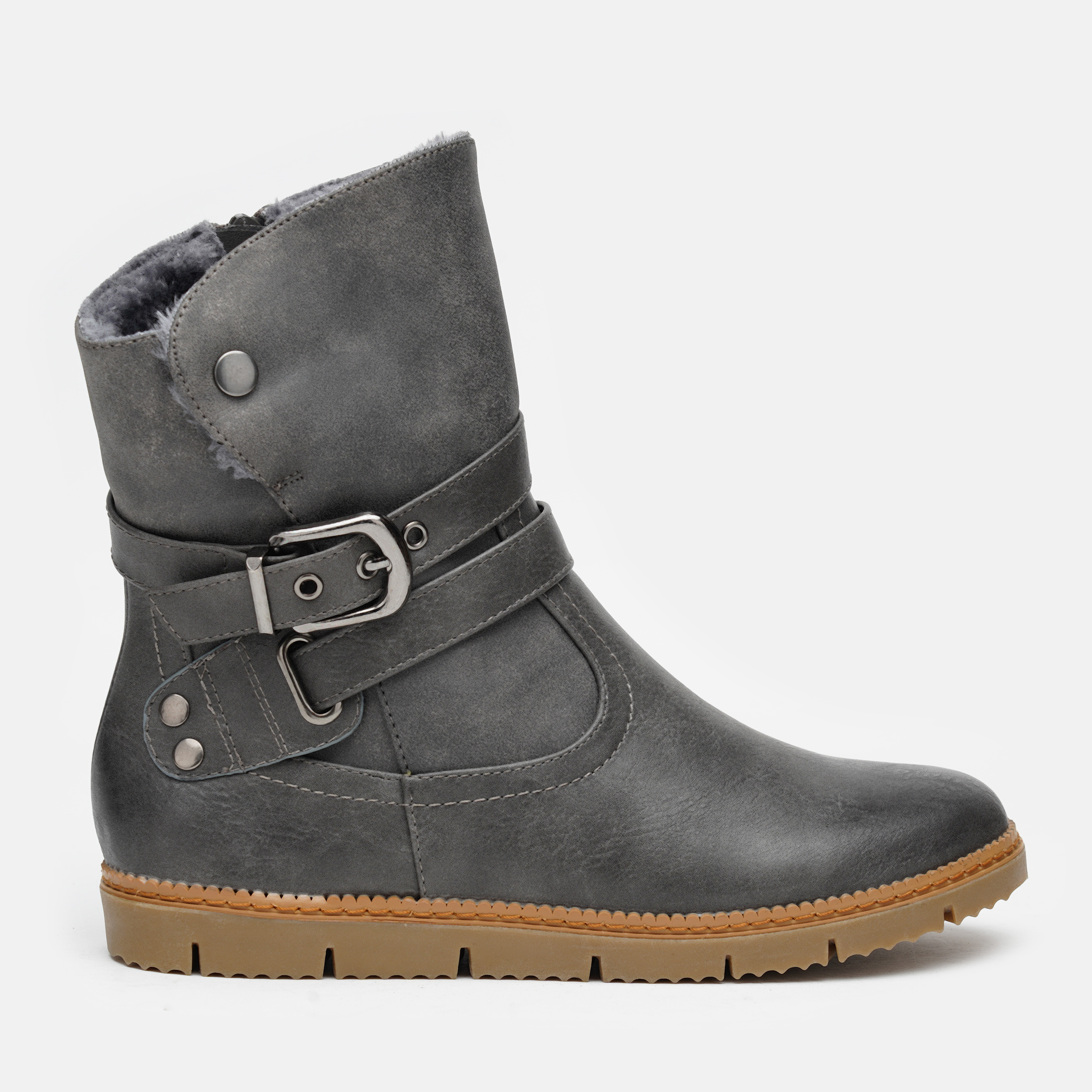 

Ботинки XTI PU Ladies Ankle Boots 64774 39 24.5 см Серые