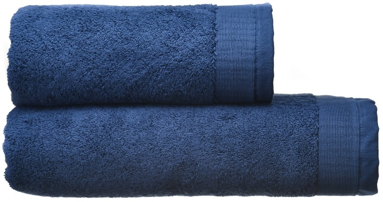 

Махровое полотенце SoundSleep Elation Sapphire 70х140 см Темно-синее