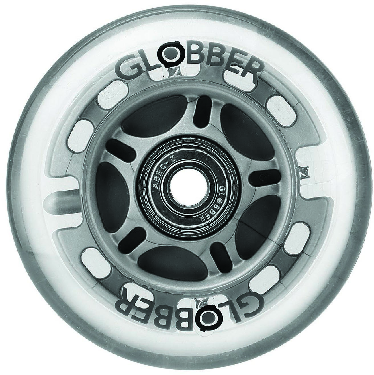 

Запчасть к самокатам Globber серии Primo/Evo Колесо 80 мм светящееся (526-011)