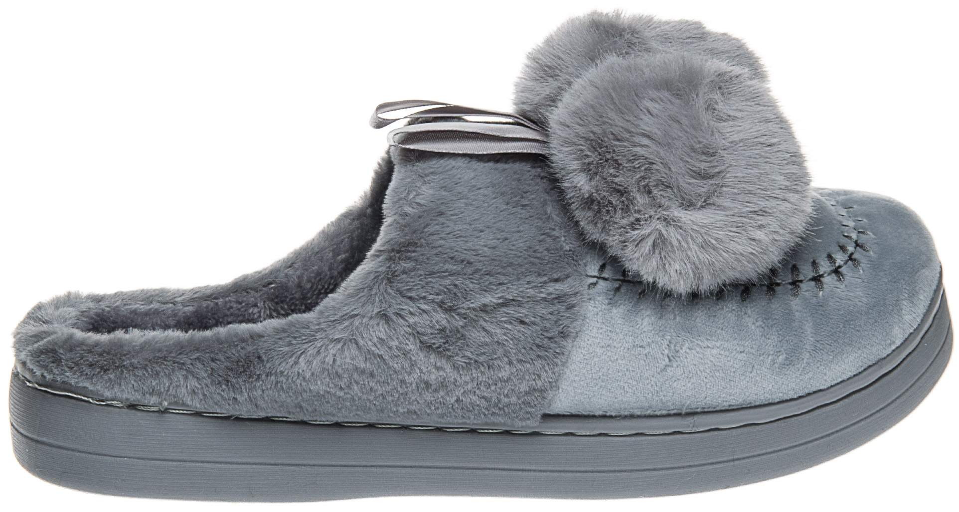 

Комнатные тапочки La Rose тапки бомбоны сер 36-37 (23 см) Серые