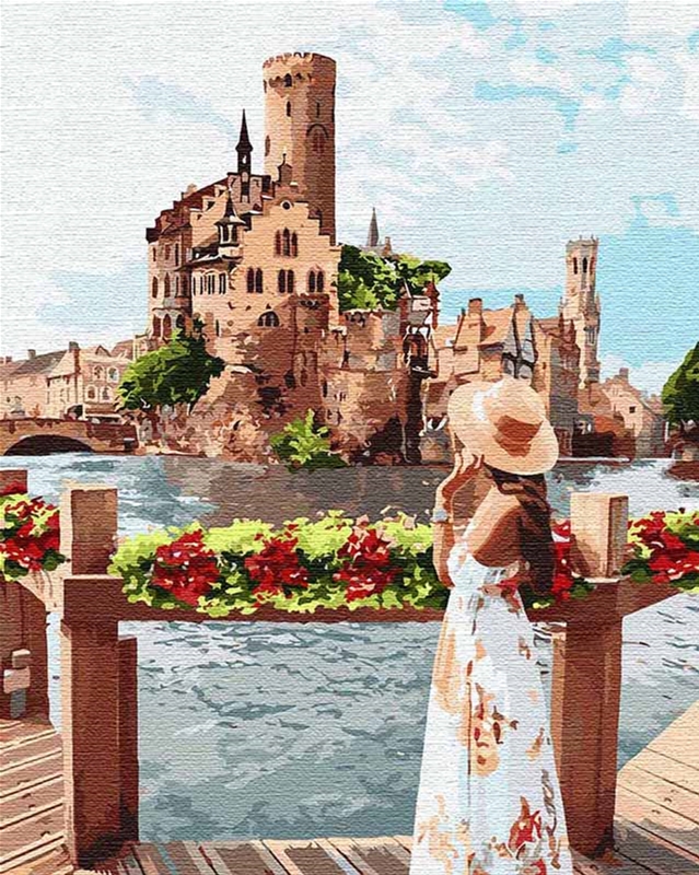 

Картина для рисования по номерам Идейка Живописное место 40x50 см (в обложке) (КНО4697)