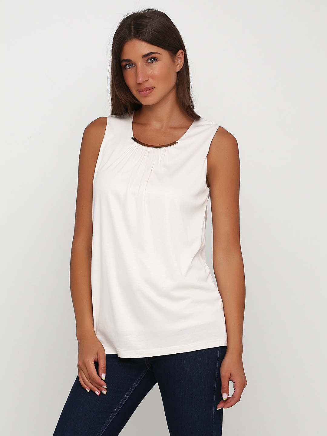 

Топ H&M 0281253  Молочный, Топ H&M 0281253 L Молочный