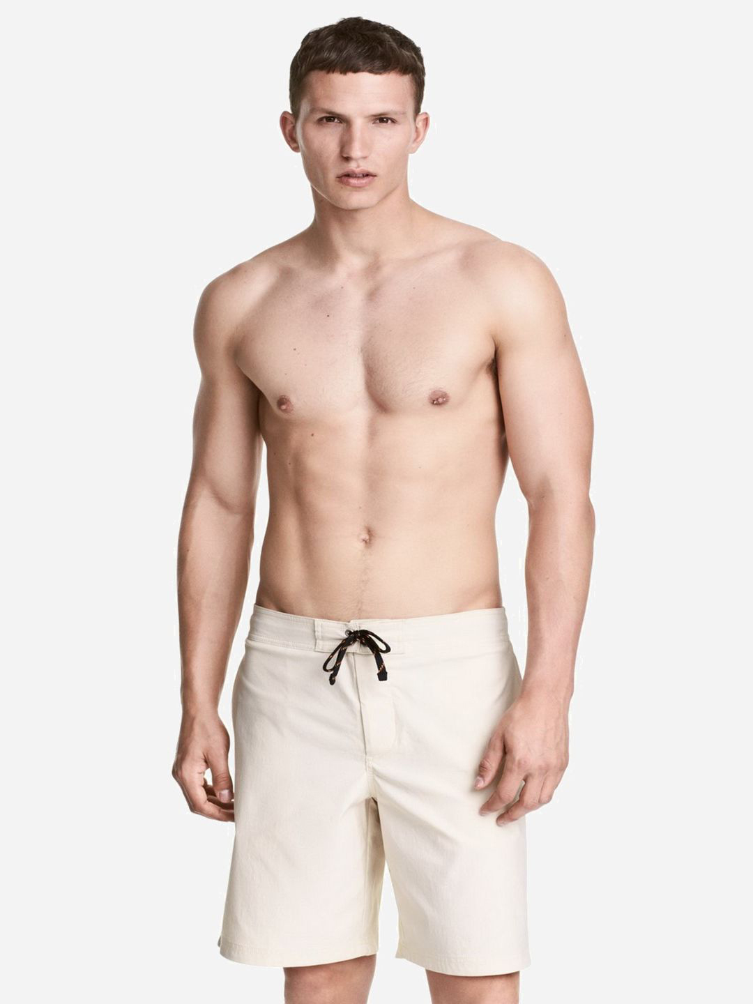 

Шорты пляжные H&M 0455234-5 XL Бежевые