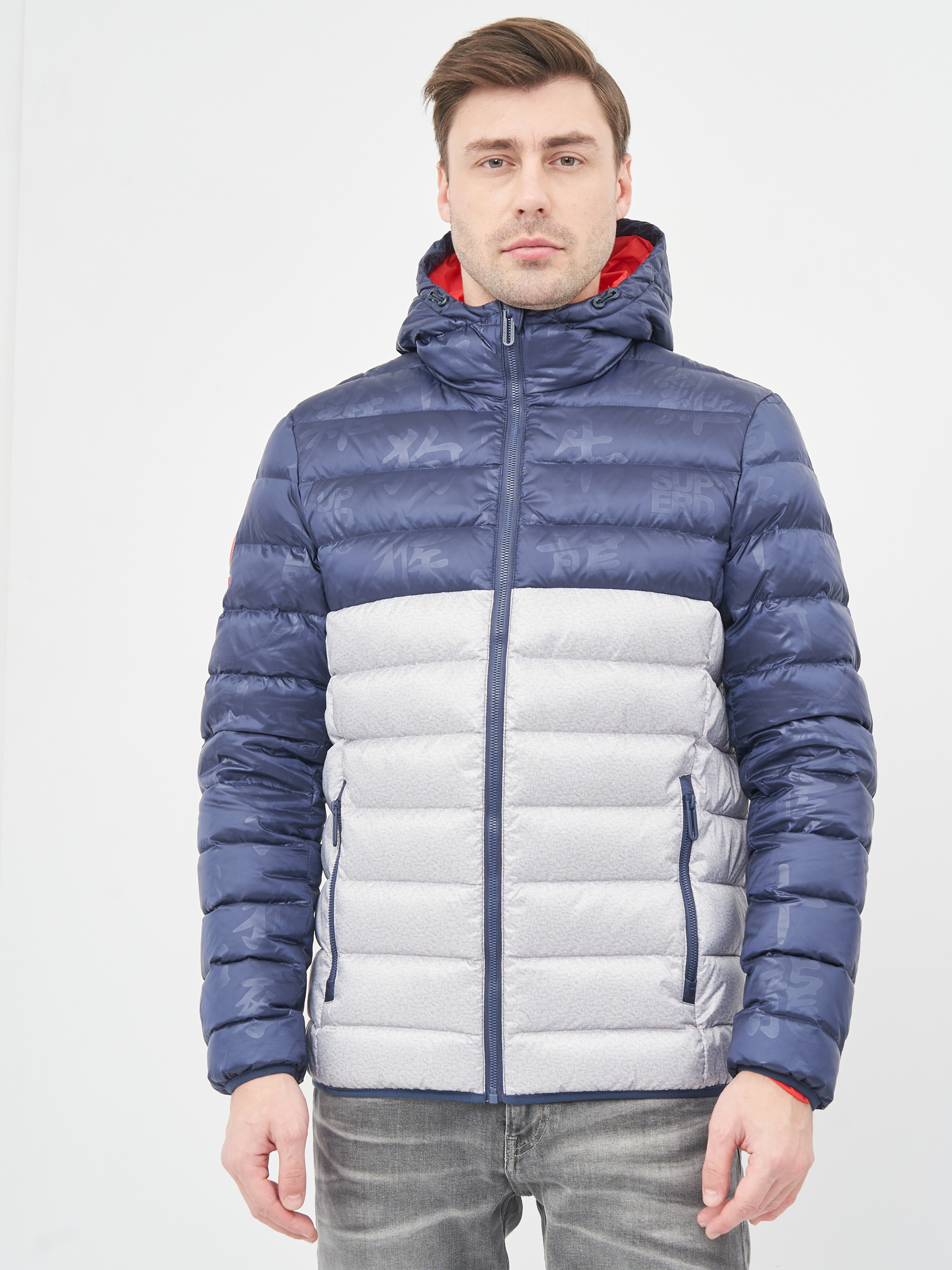 

Пуховик Superdry M5000103A-07Q XS Синий