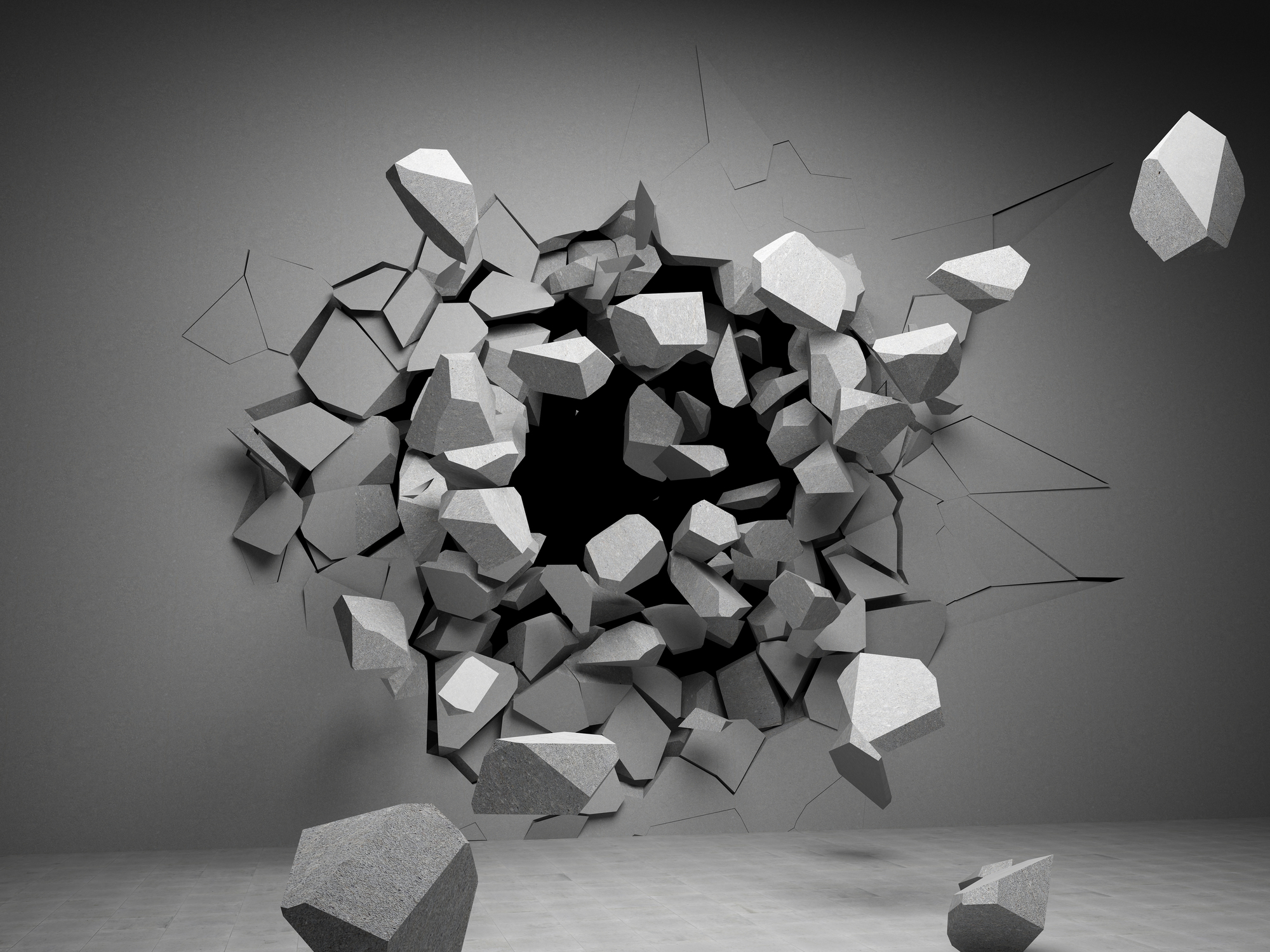 

Фотообои 3D '3D взрыв' (3208) , Деко