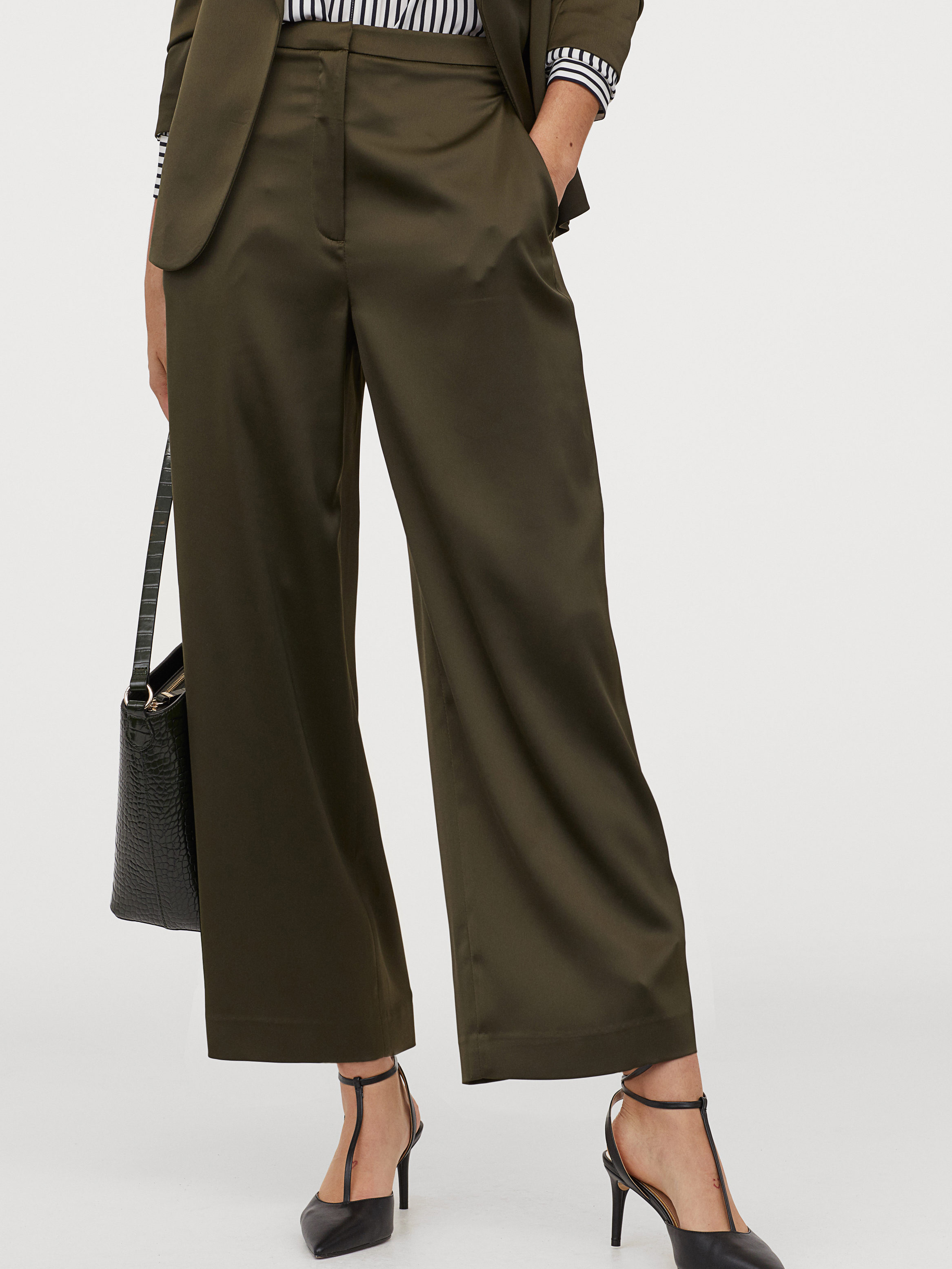

Брюки H&M 0820906-0  Зеленые, Брюки H&M 0820906-0 50 Зеленые