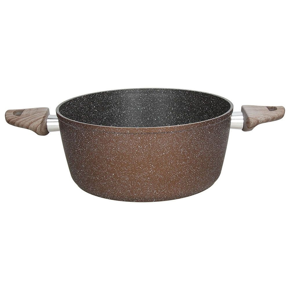 

Кастрюля Tognana Grancucina Natural Taste, 20 см, 2.2 л, 2 ручки, алюминий, бронзовый