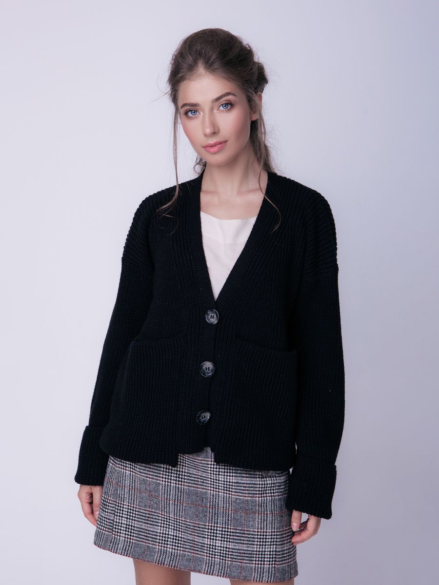 

Кардиган Sewel KW553010000 46-48 Черный