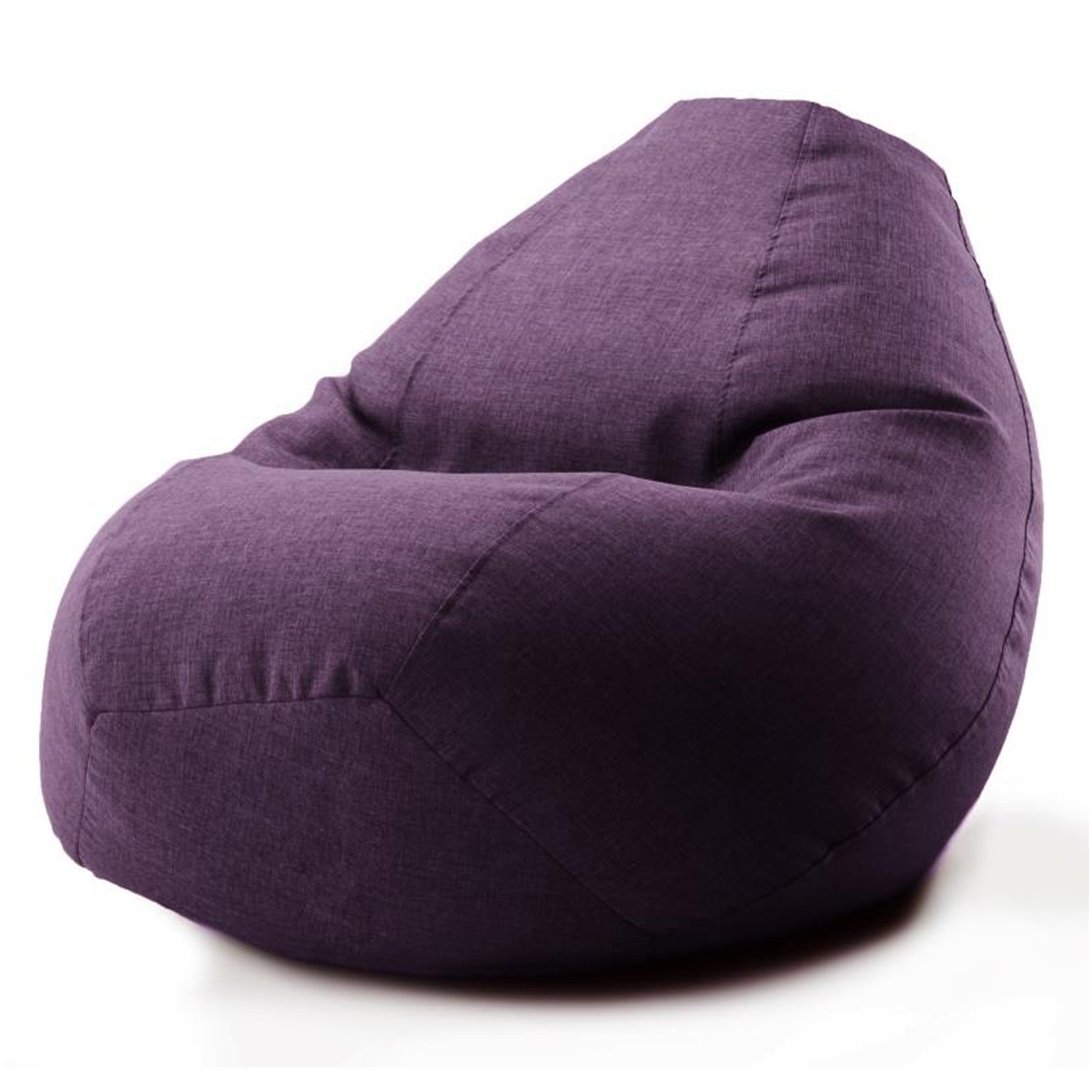 

Бескаркасное кресло Овал Рогожка (Антимебель) Фиолетовое 211106_32