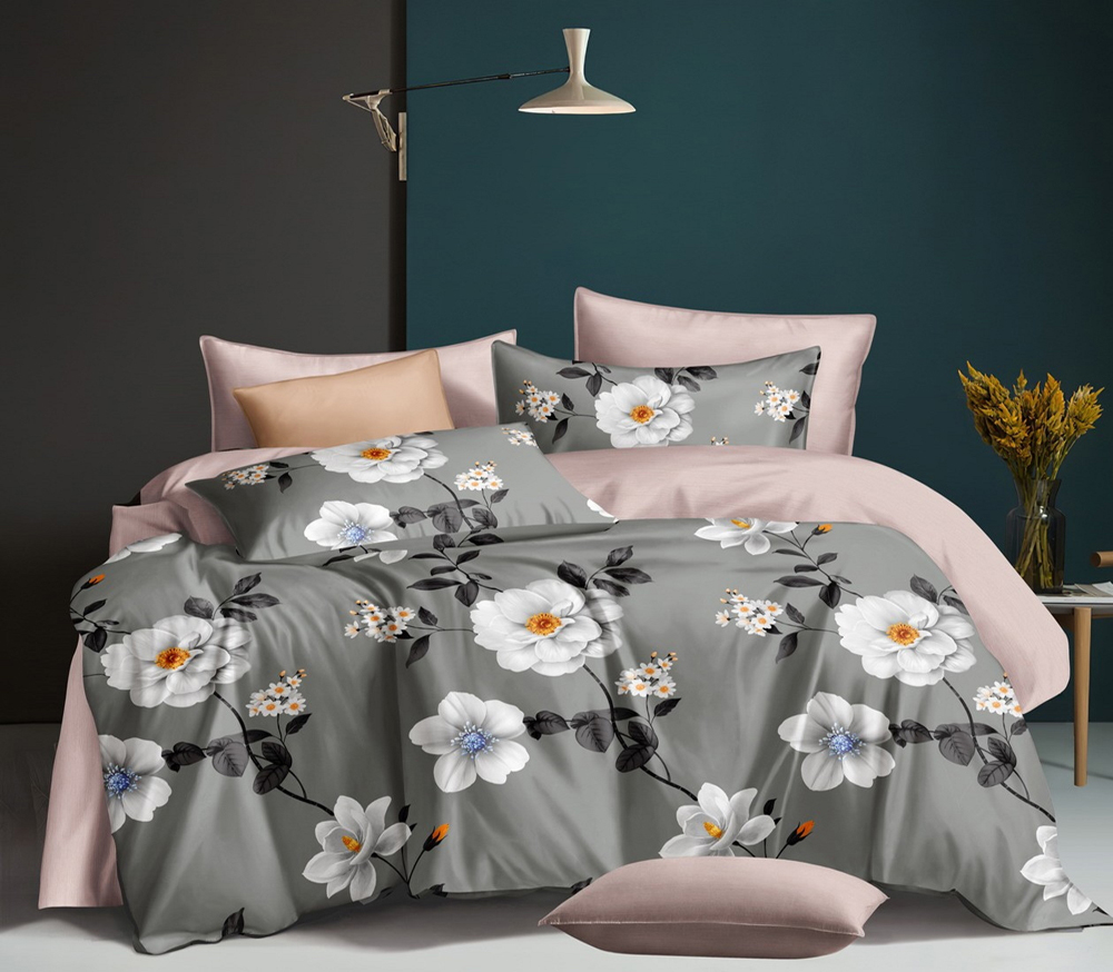 

Простынь MirSon Сатин Premium 22-1180 Angara 180x220 см