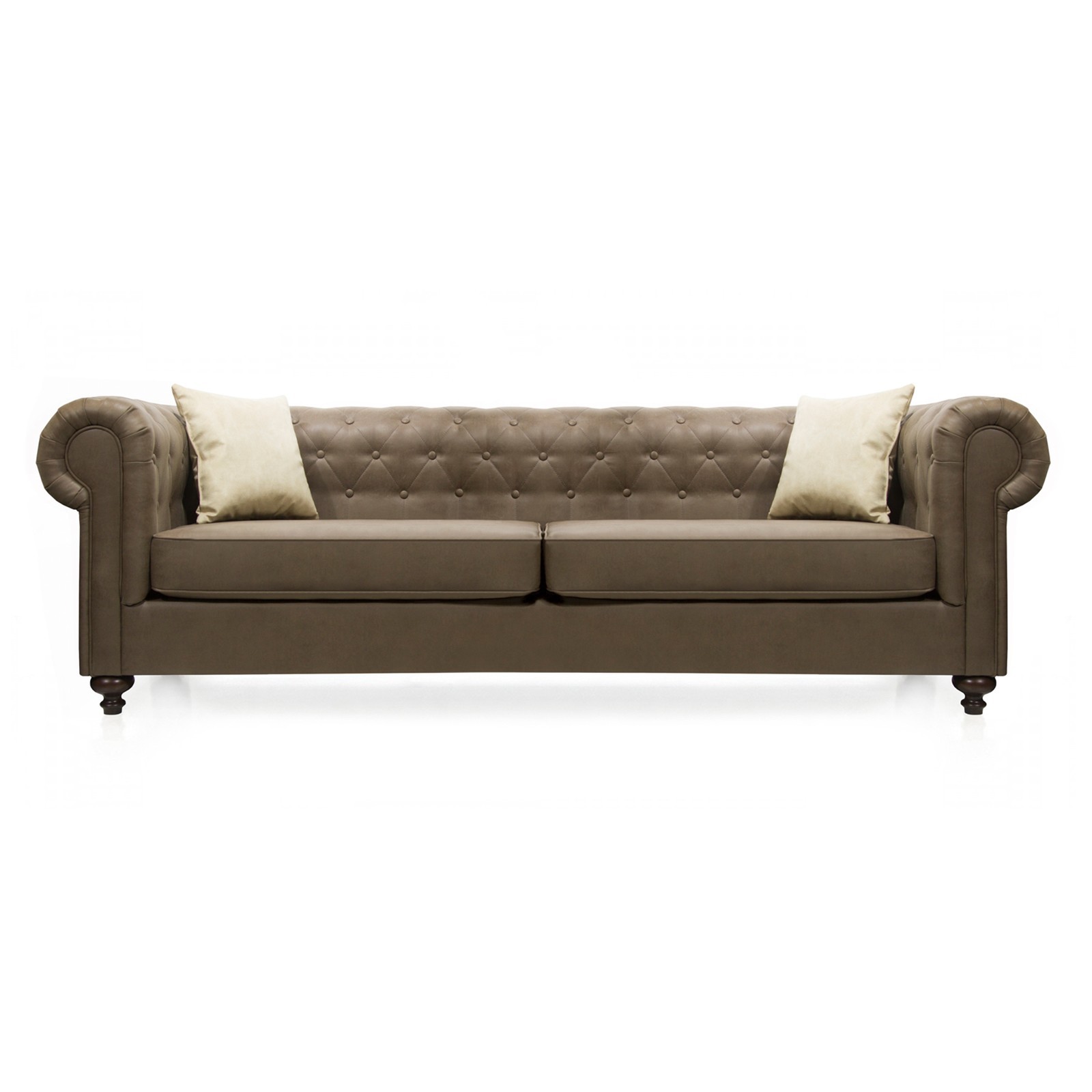 

Прямой диван Chester 3 Seater Коричневый 99х244 см 141106_2