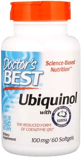 

Убихинол Ubiquinol with Kaneka Doctor's Best 100 мг 60 желатиновых капсул (753950002050)