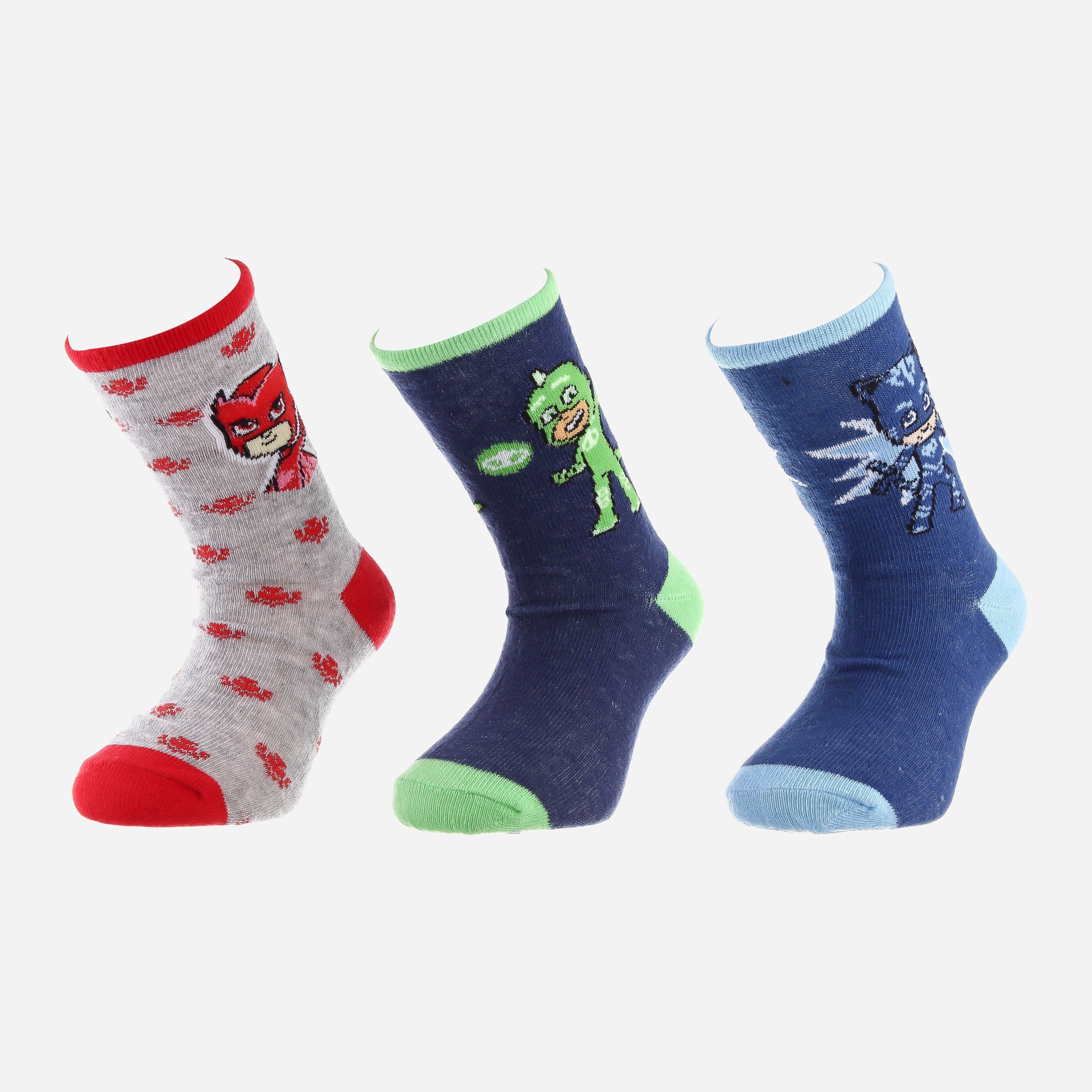 

Набор носков Disney Pj Masks 83896248-1 23-26 3 пары Сине-голубой/Серый