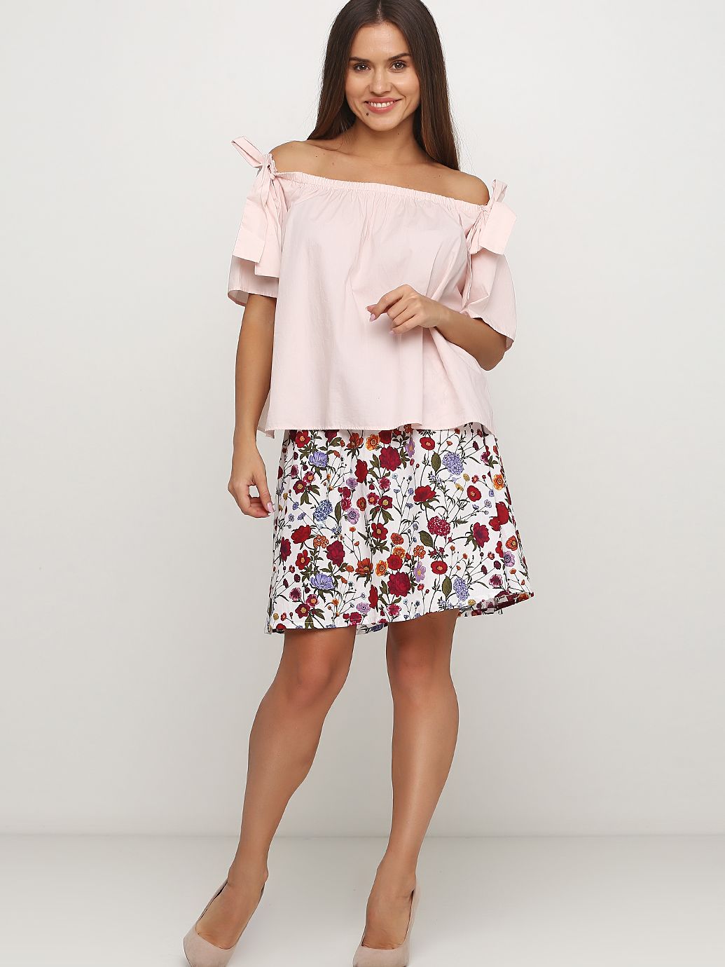 

Юбка H&M 4087514 32 Белая