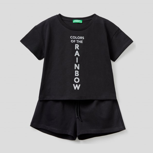

Костюм (футболка + шорты) United Colors of Benetton 3096Z11SN.G-100 110 см XS