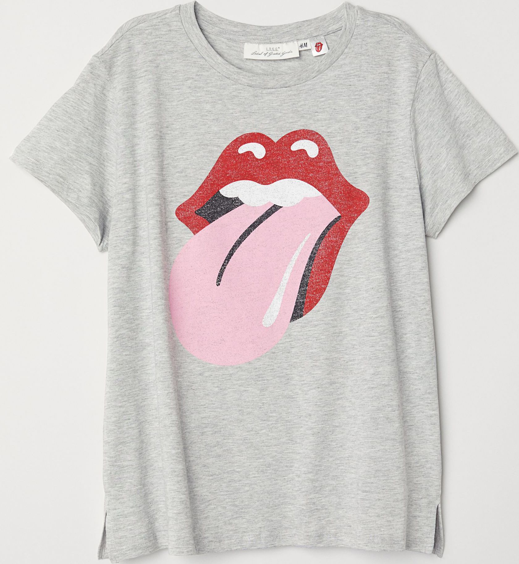

Футболка H&M 0634906-7  Серая меланж, Футболка H&M 0634906-7 S Серая меланж
