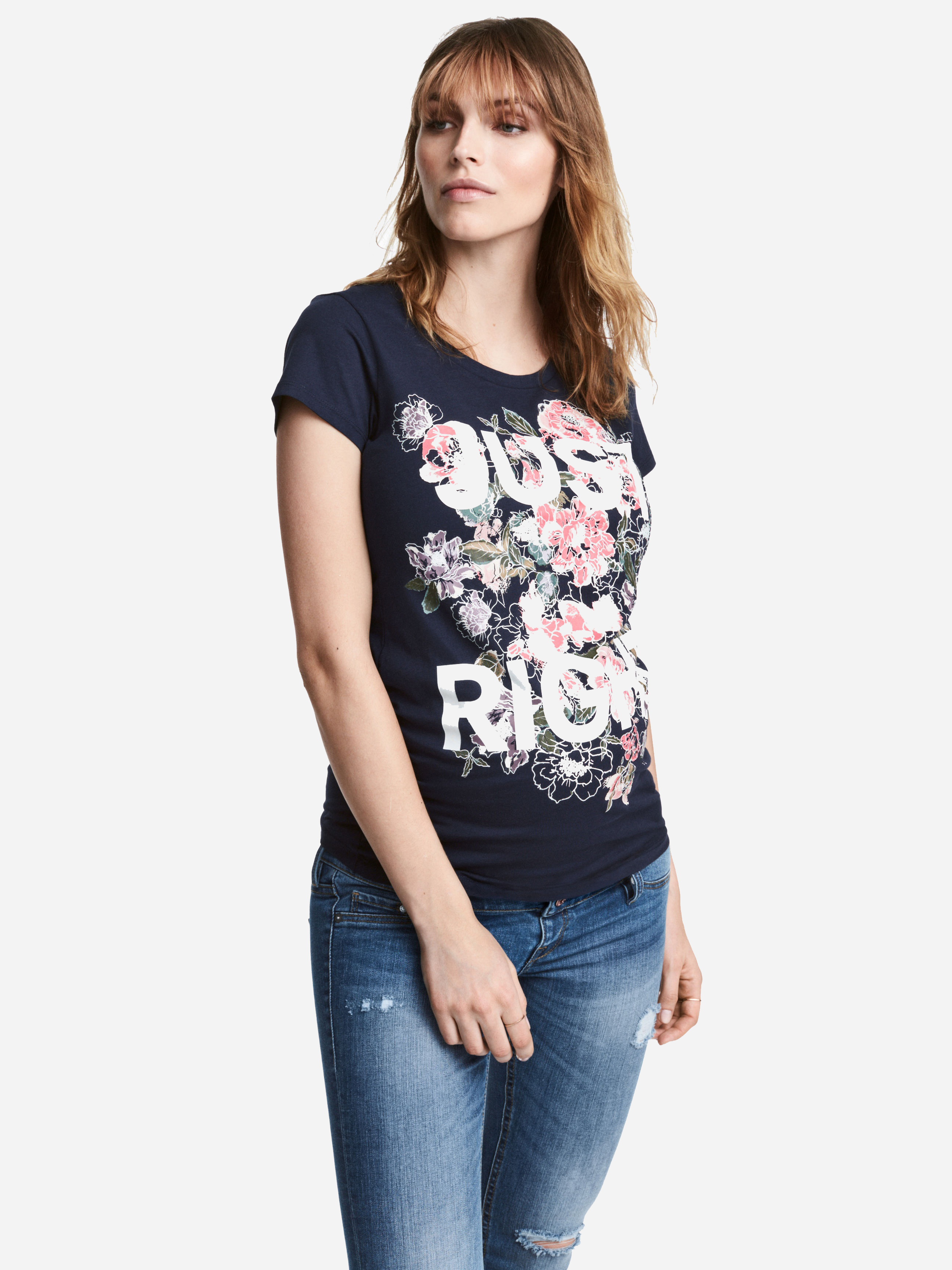 

Футболка для беременных H&M 3985595 S Синяя
