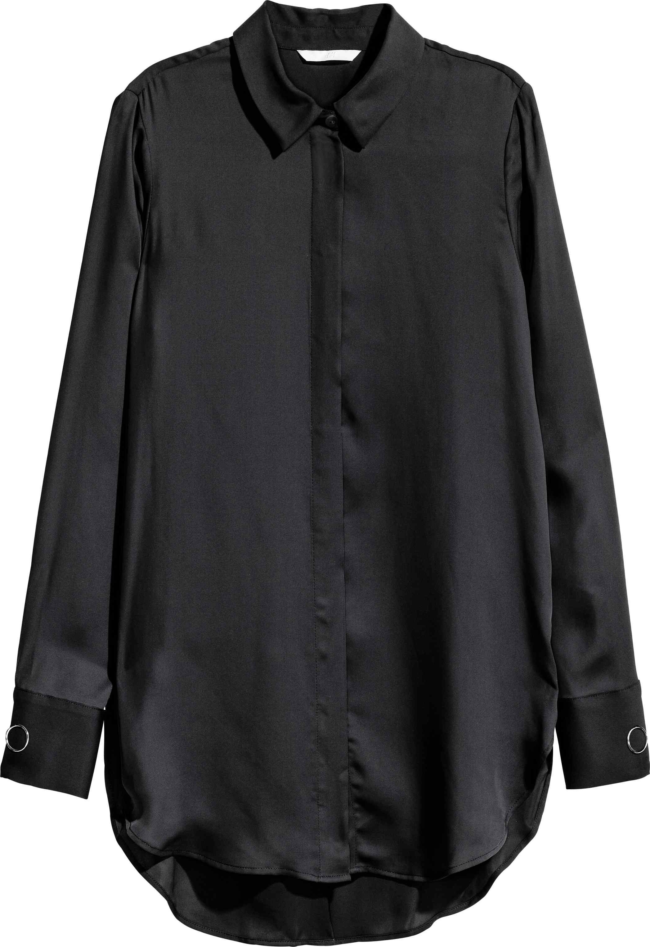 

Рубашка H&M 4190044 36 Черная