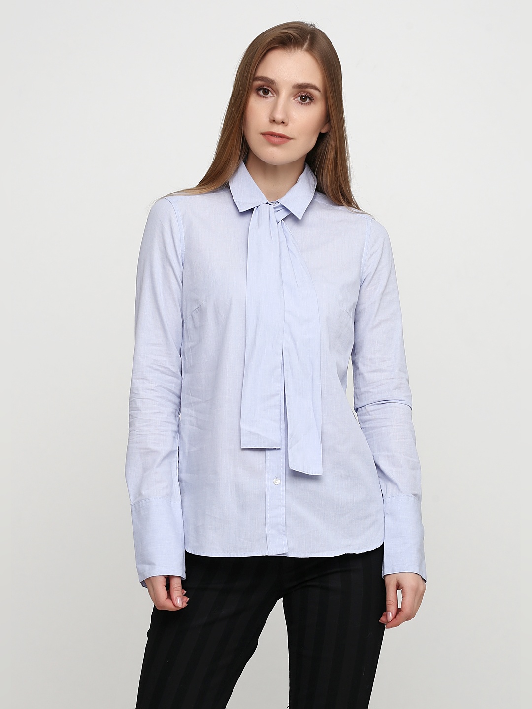 

Блузка H&M 4244623 34 Голубая
