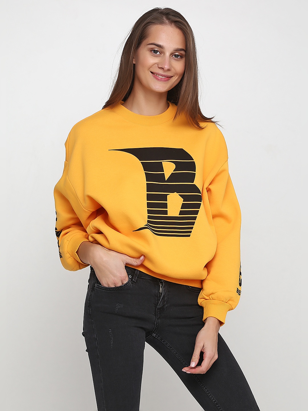 

Свитшот H&M 6060437 S Желтый