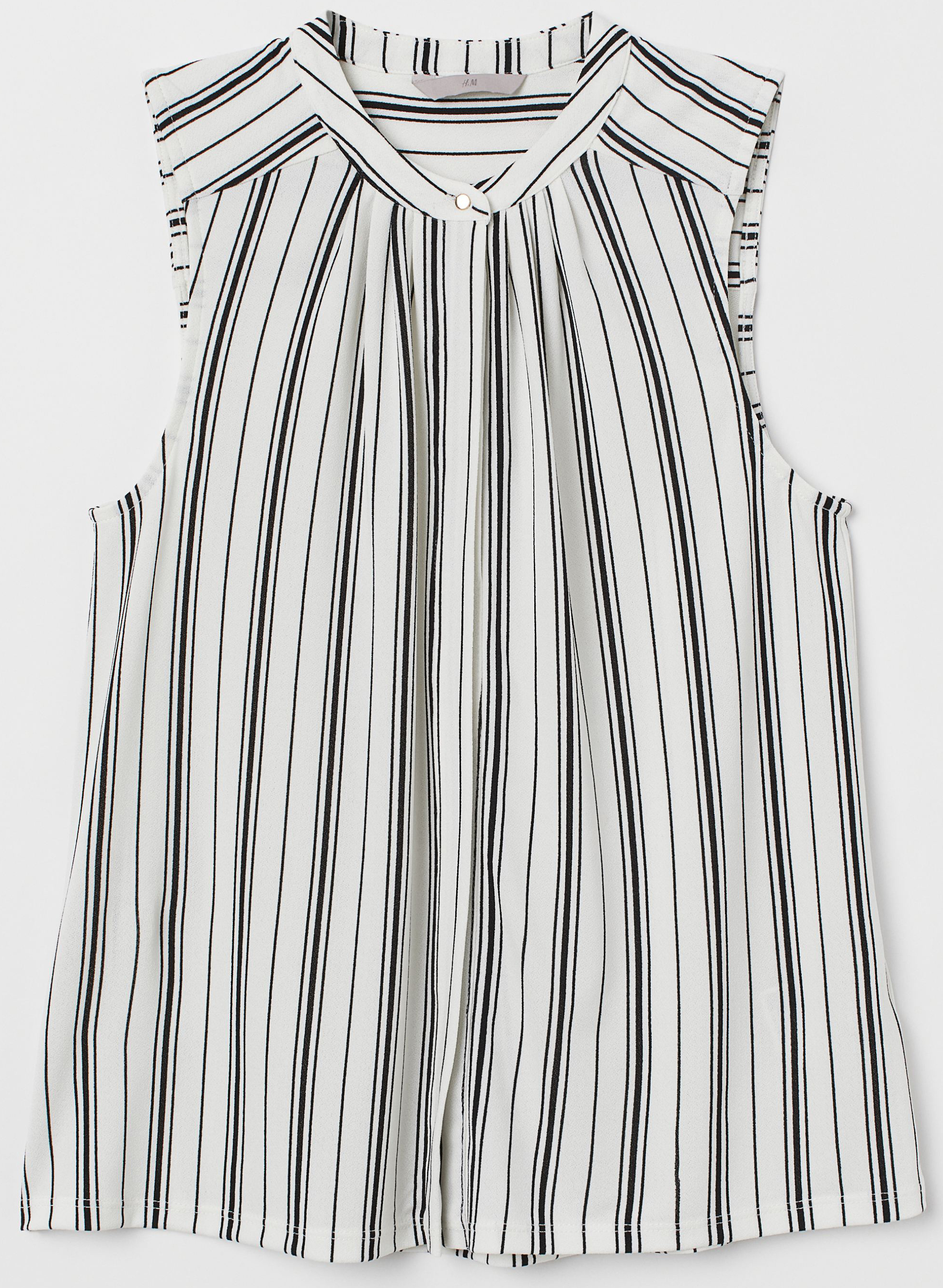 

Блузка H&M 7211369 L Белая с черным