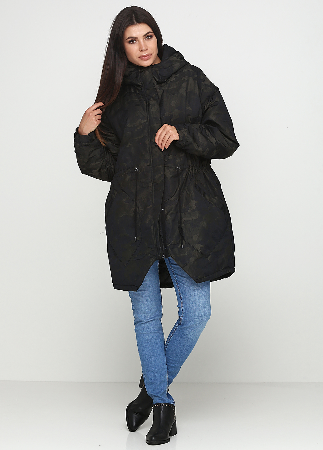 

Парка H&M 6020327 M/L Хаки