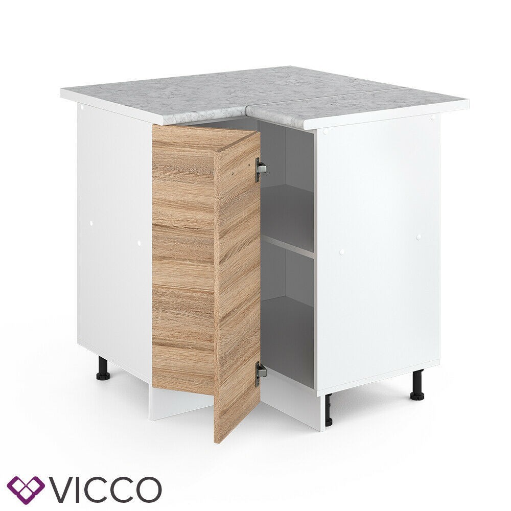 

Угловой кухонный шкаф Vicco, 75,6 х 75,6, сонома