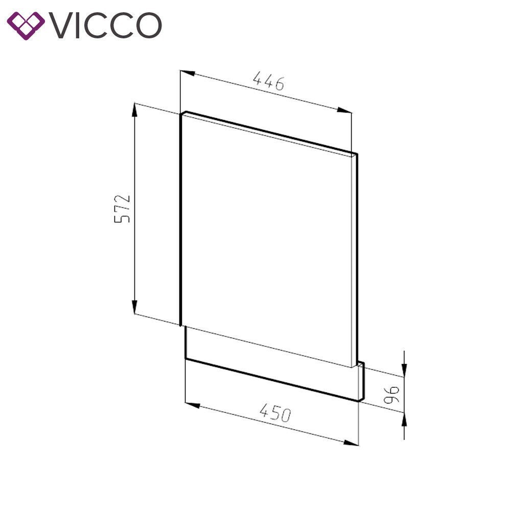 Фасад для посудомоечной машины 45 см, Vicco сонома – фото, отзывы,  характеристики в интернет-магазине ROZETKA от продавца: VICCO Möbel |  Купить в Украине: Киеве, Харькове, Днепре, Одессе, Запорожье, Львове