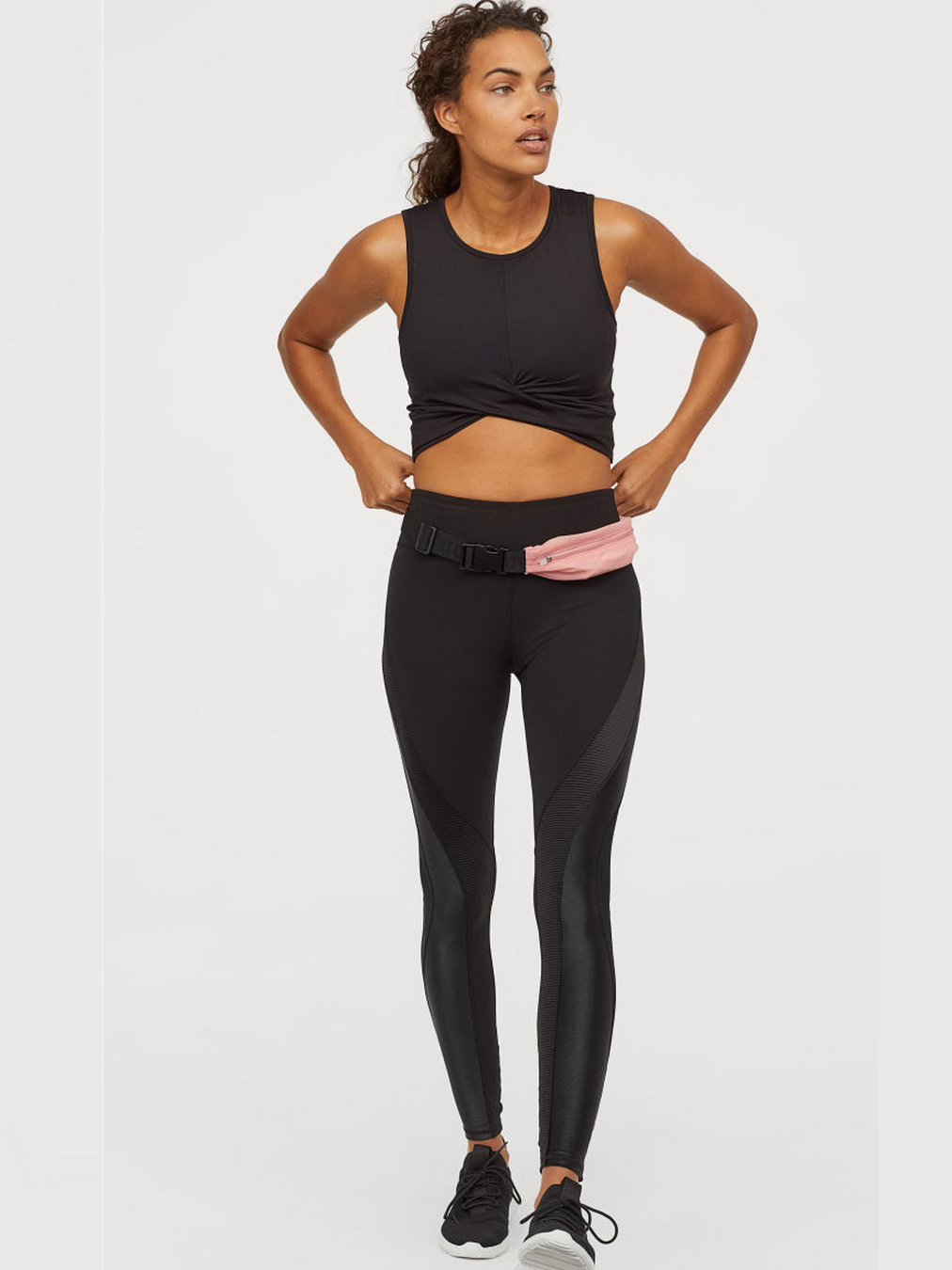 

Спортивные леггинсы H&M Sport 0740820-0  Черные, Спортивные леггинсы H&M Sport 0740820-0 S Черные