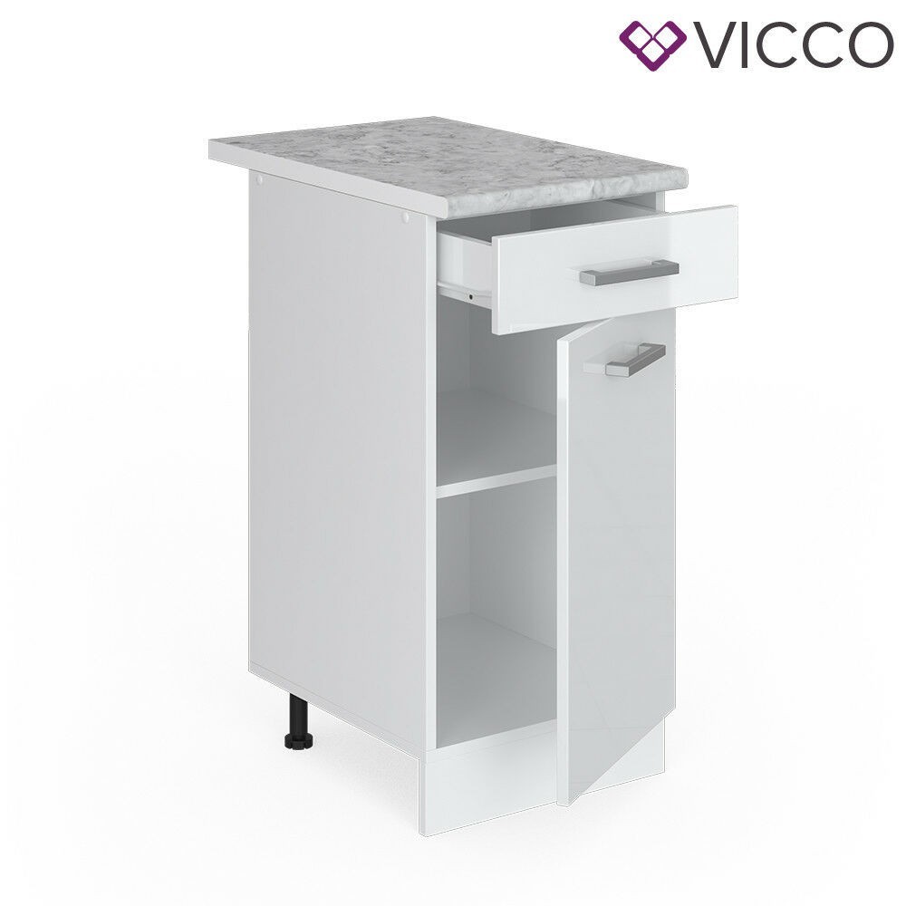 

Нижняя кухонная тумба, модуль Vicco 40х46, белый