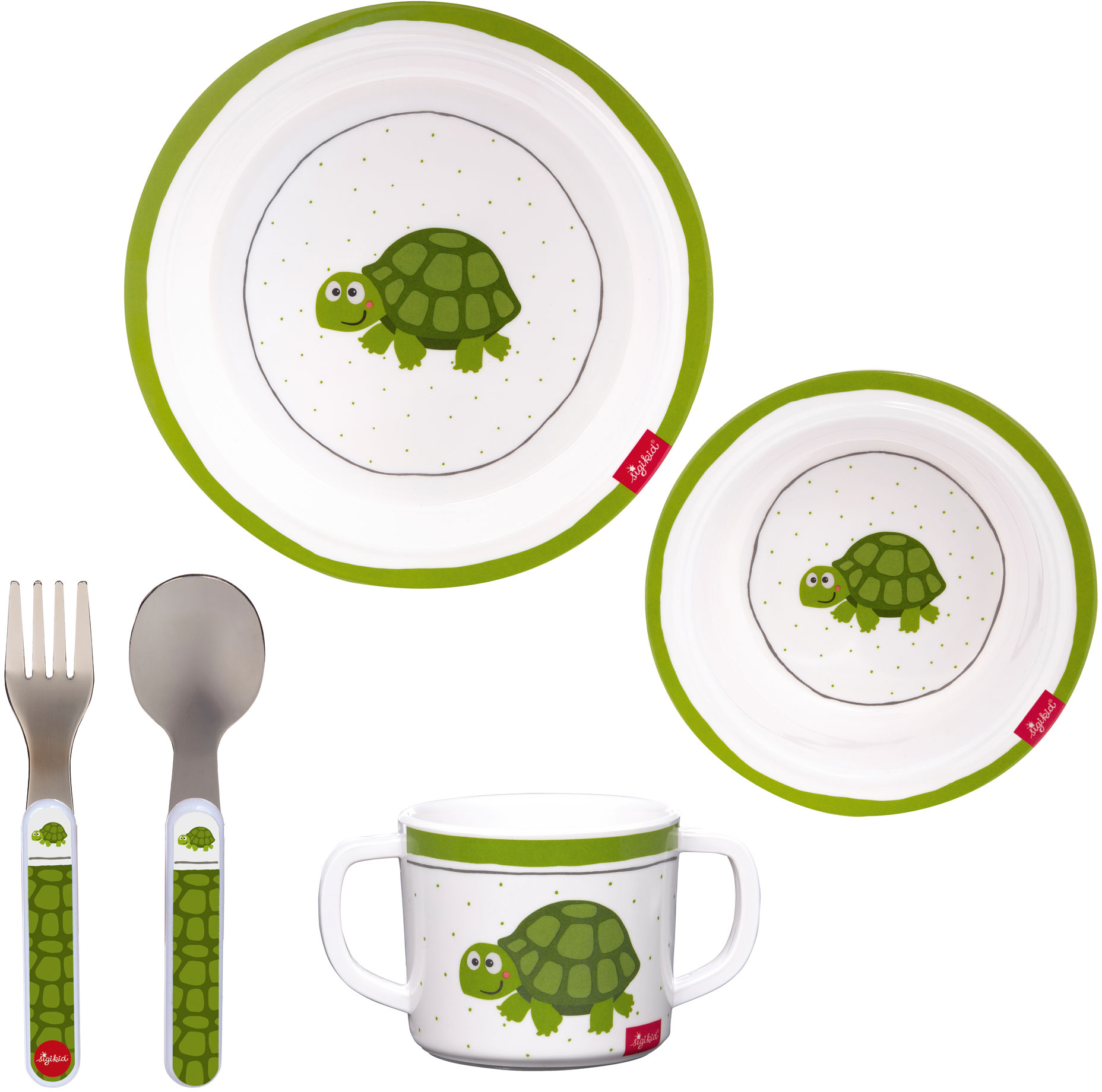 

Набор посуды Sigikid Черепаха