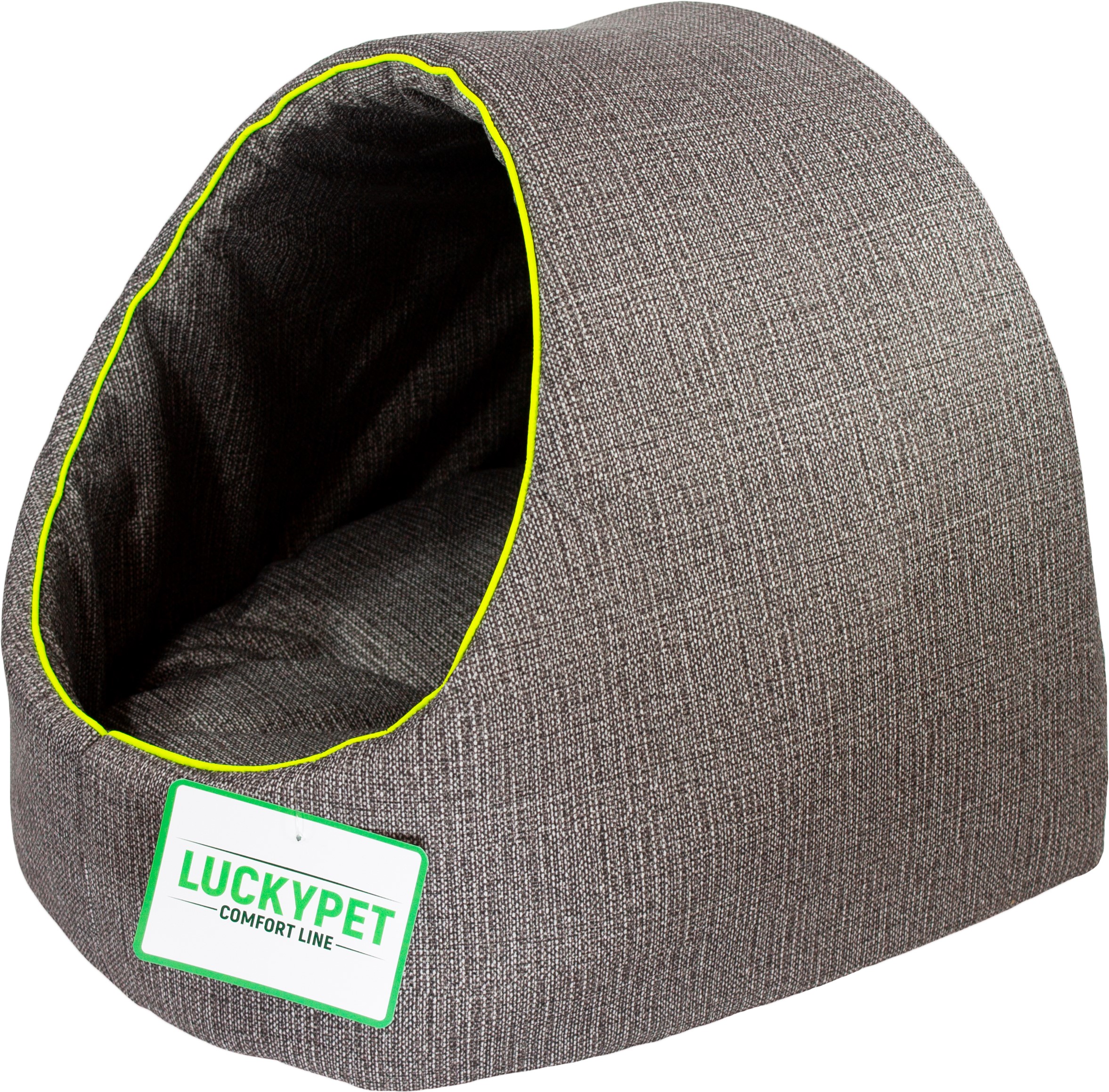 

Домик для собак и кошек Lucky pet Алиса №1 36х37х32 см Серый