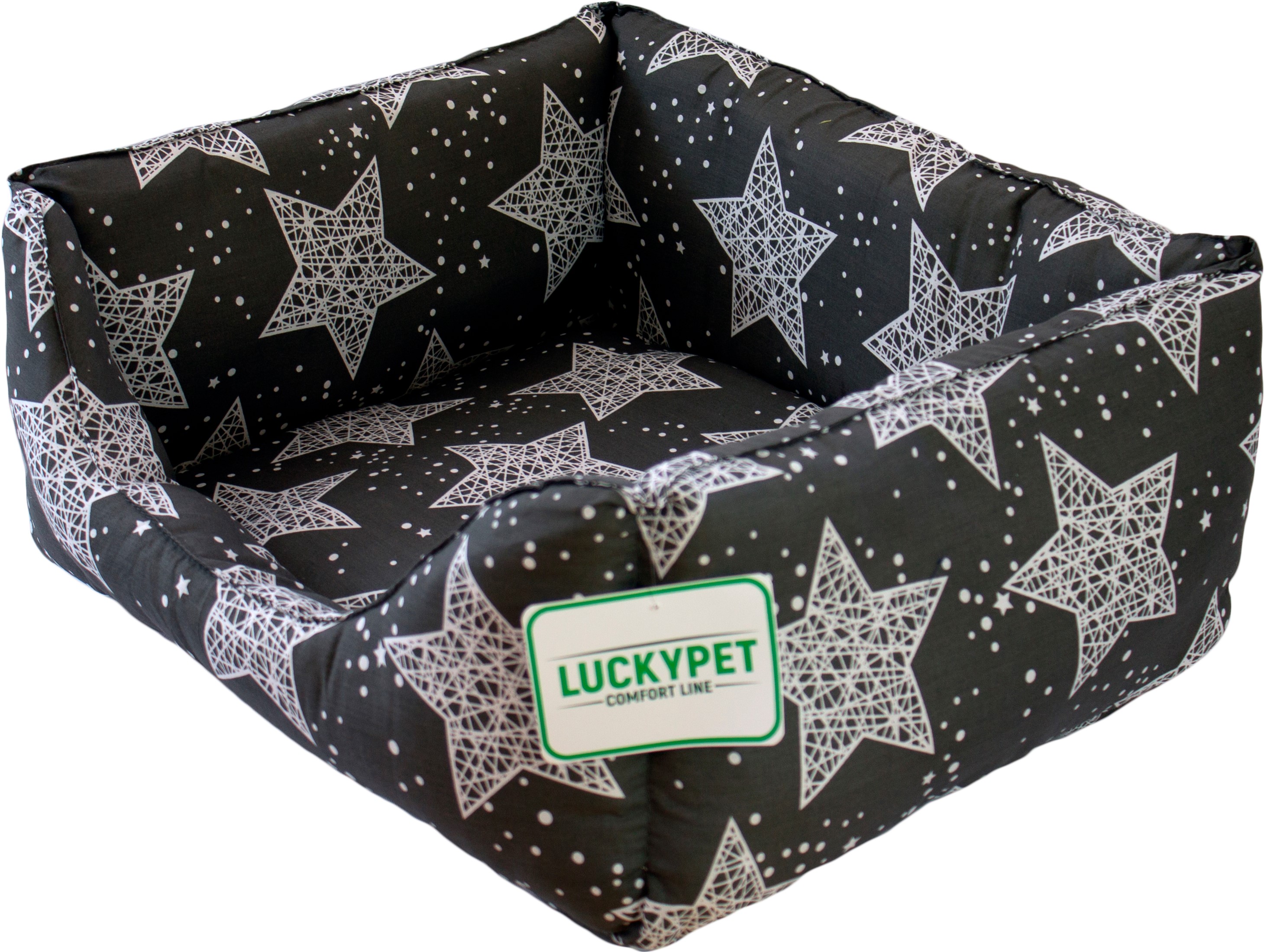 

Лежак для собак и кошек Lucky pet Рей №2 40x50x22 см Серый