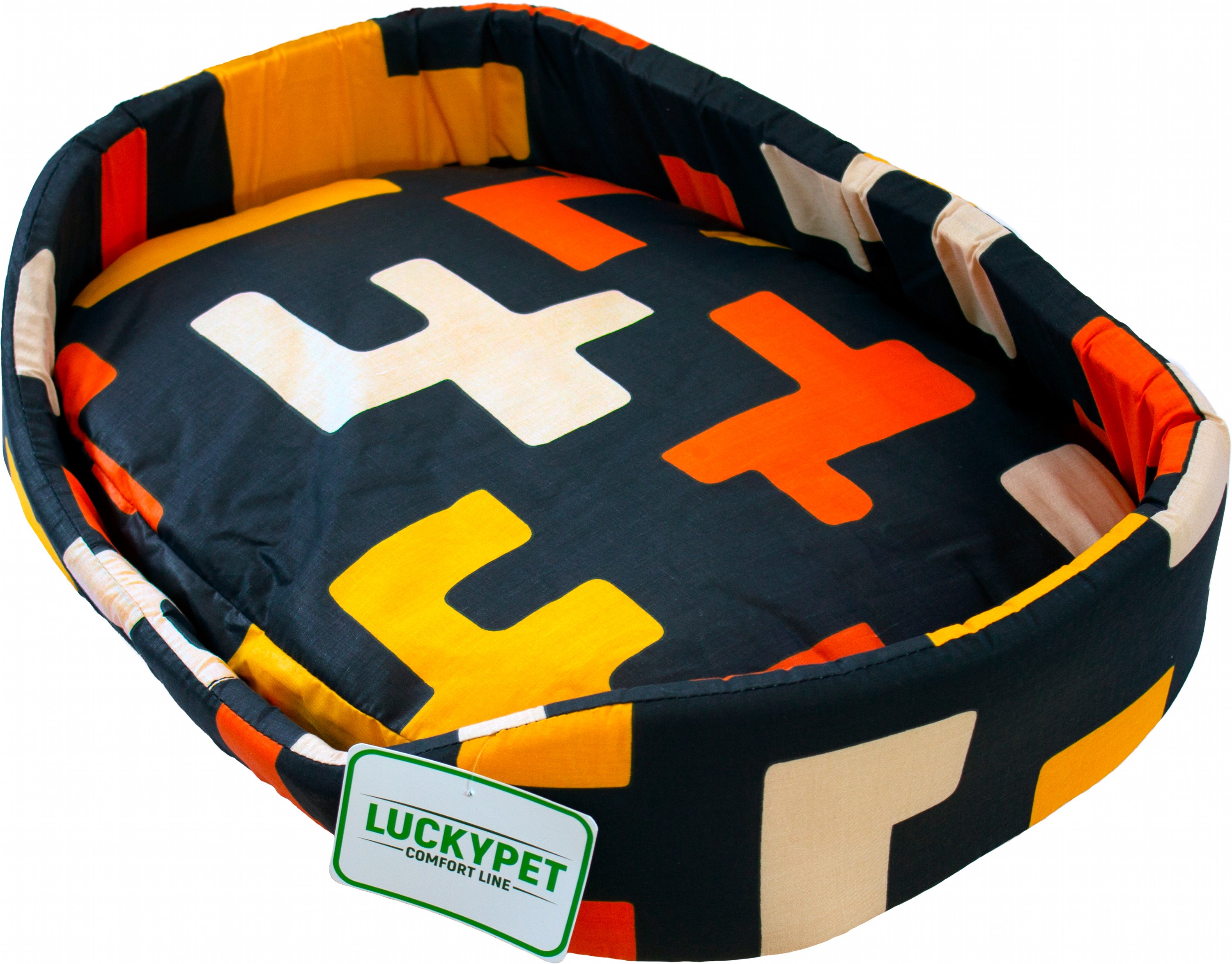 

Лежак для собак и кошек Lucky pet №8 Макс 66x89x16 см Геометрия