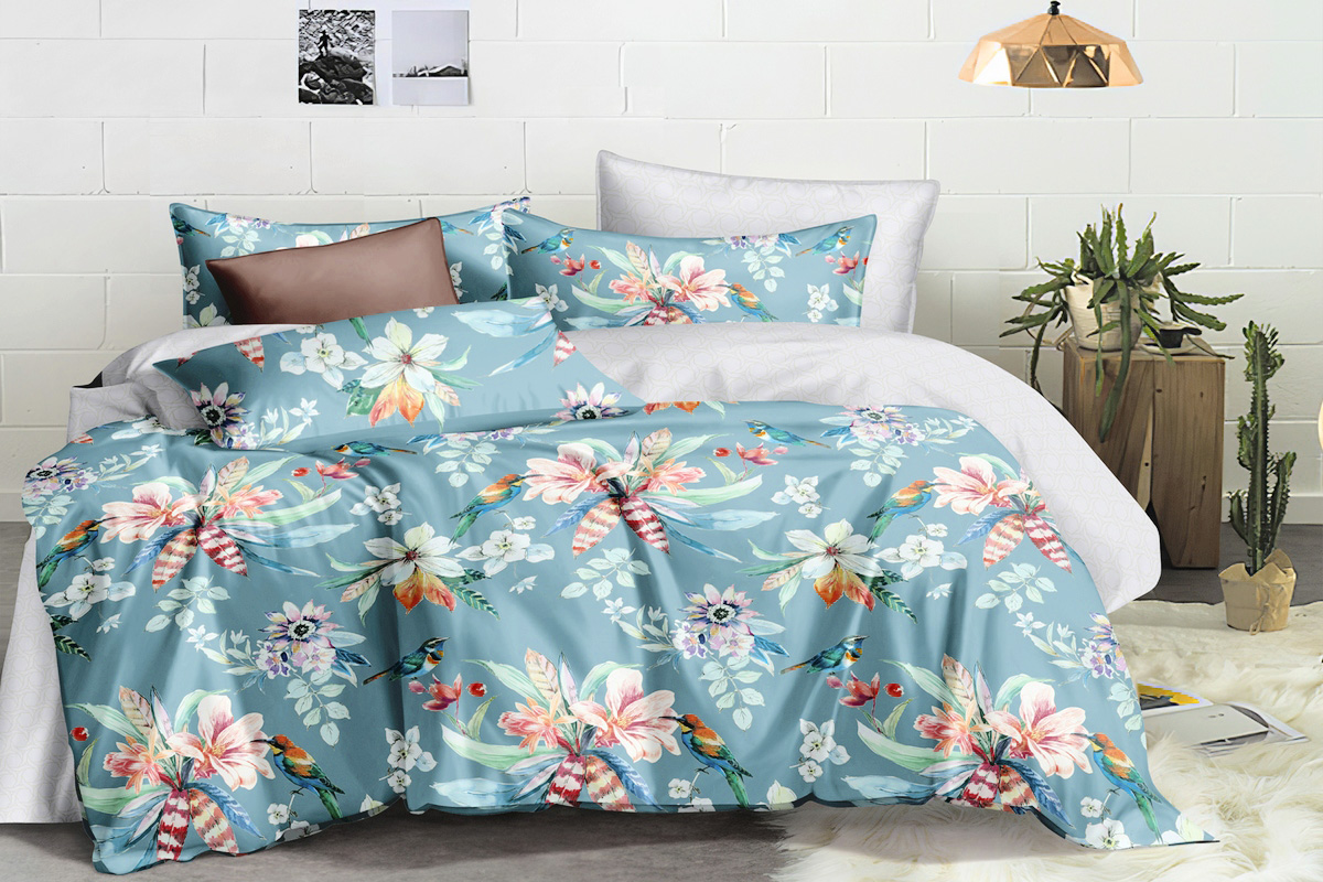

Комплект постельного белья SoundSleep Сатин Flower Bouquet 160х220х2
