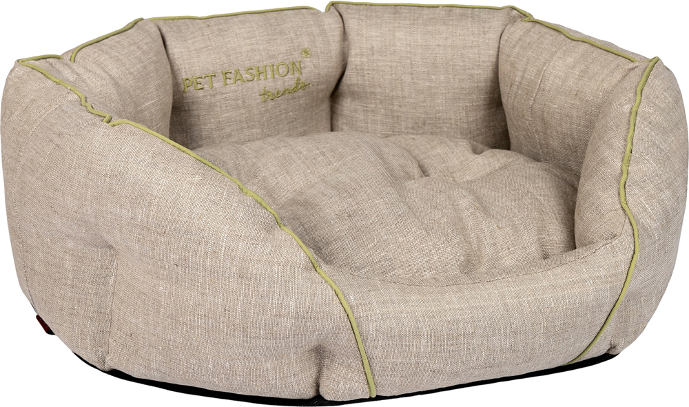 

Лежак для собак и кошек Pet Fashion Country 2 60x46x22 см Серо-бежевый