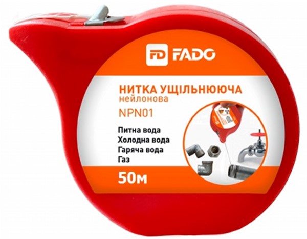 

Нить уплотнительная FADO нейлоновая 50 м NPN01 (4823106711108)