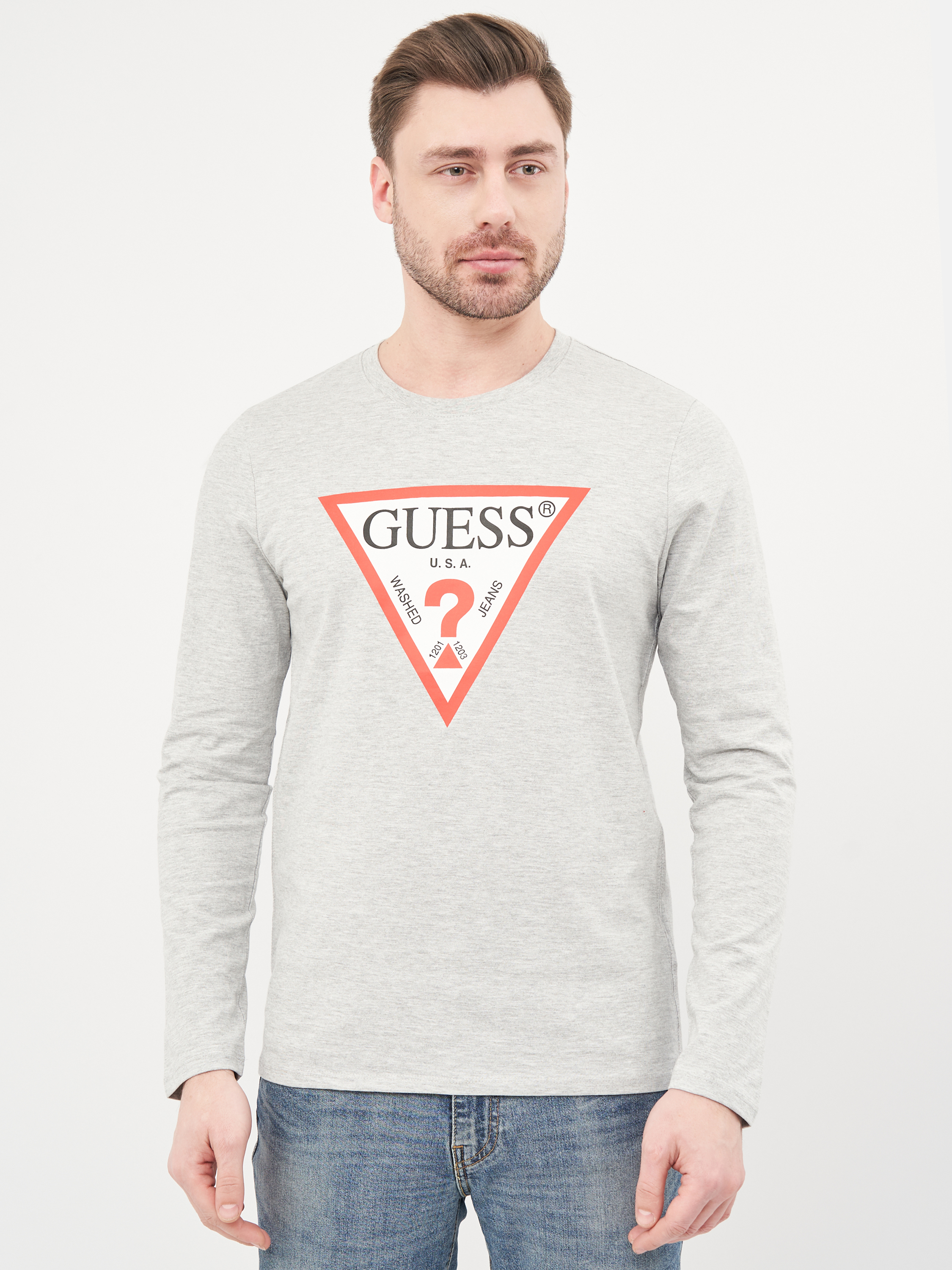 

Лонгслив Guess M1RI31-I3Z11 L Light Heather Grey M