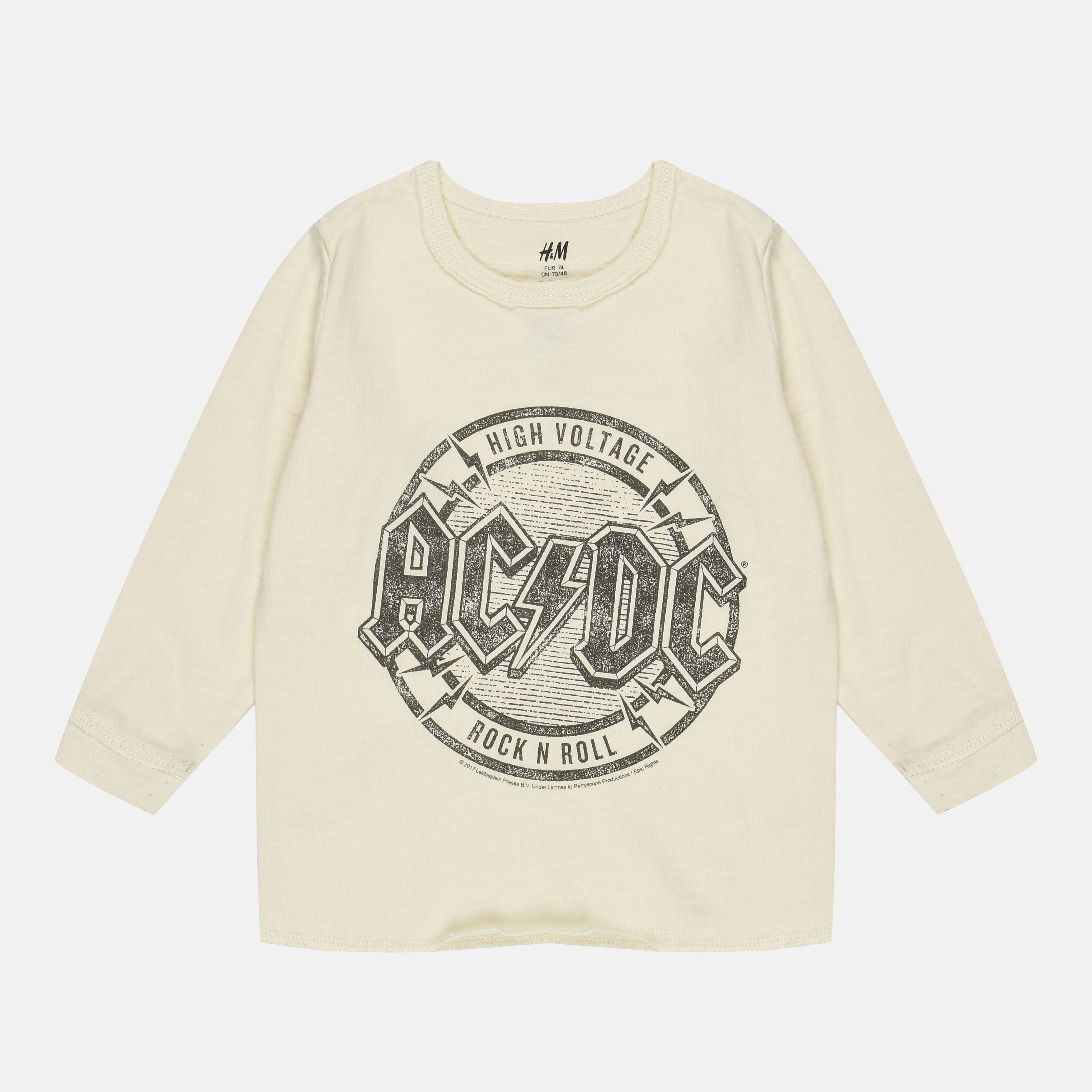 

Свитшот H&M 2911-5270486 74 см Белый