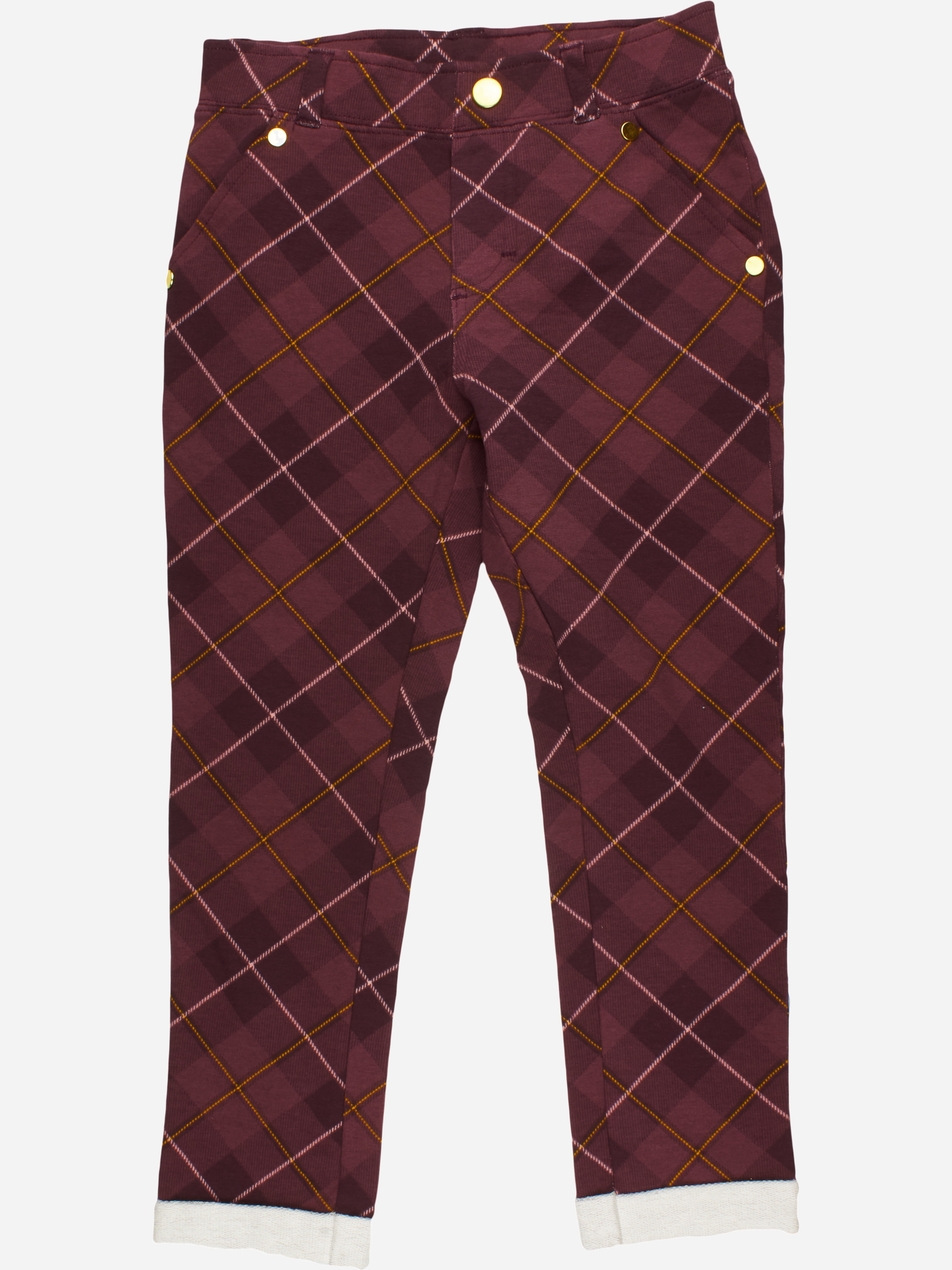 

Брюки H&M 0354843 104 см Бордовые