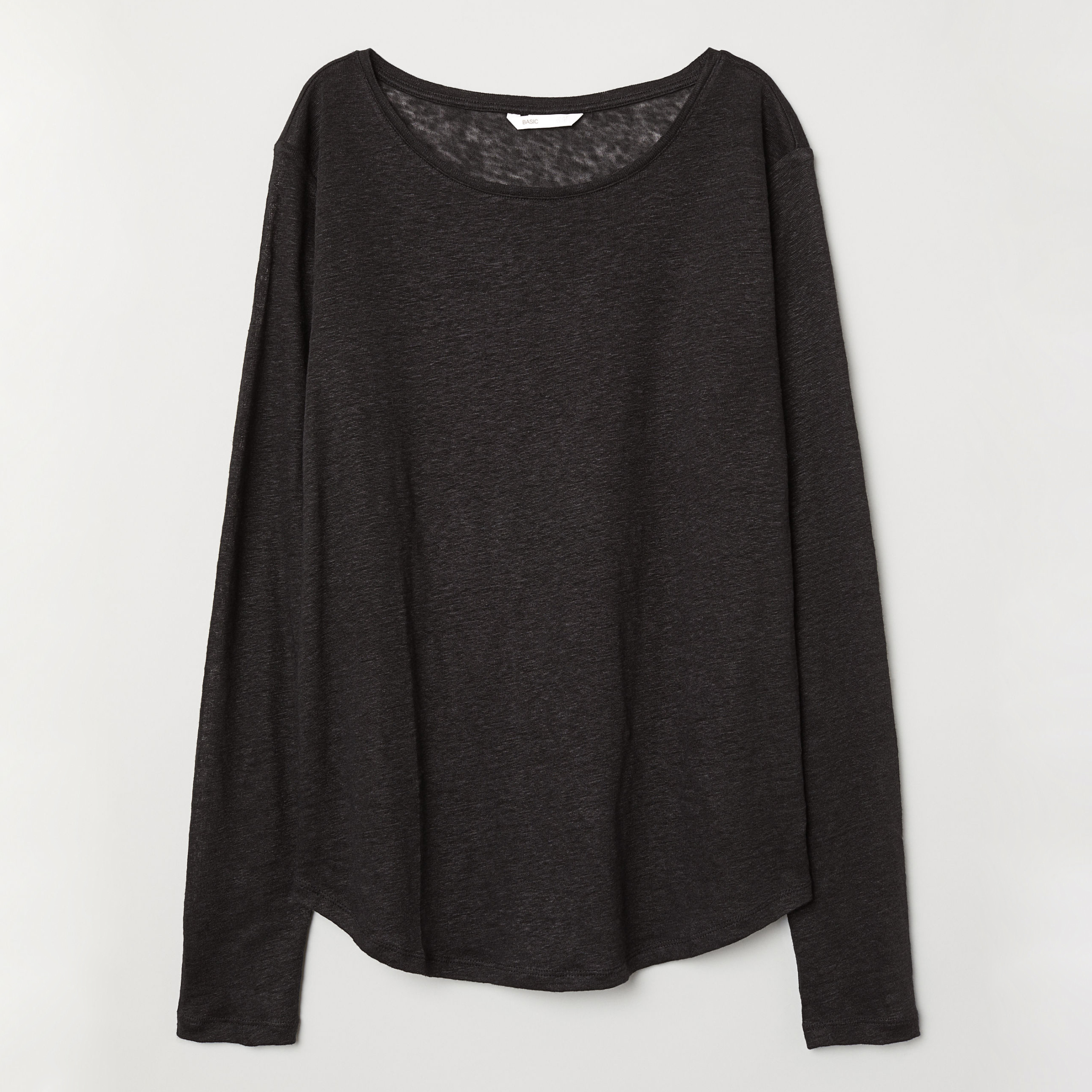 

Лонгслив H&M 5316158-AAAD M Черный