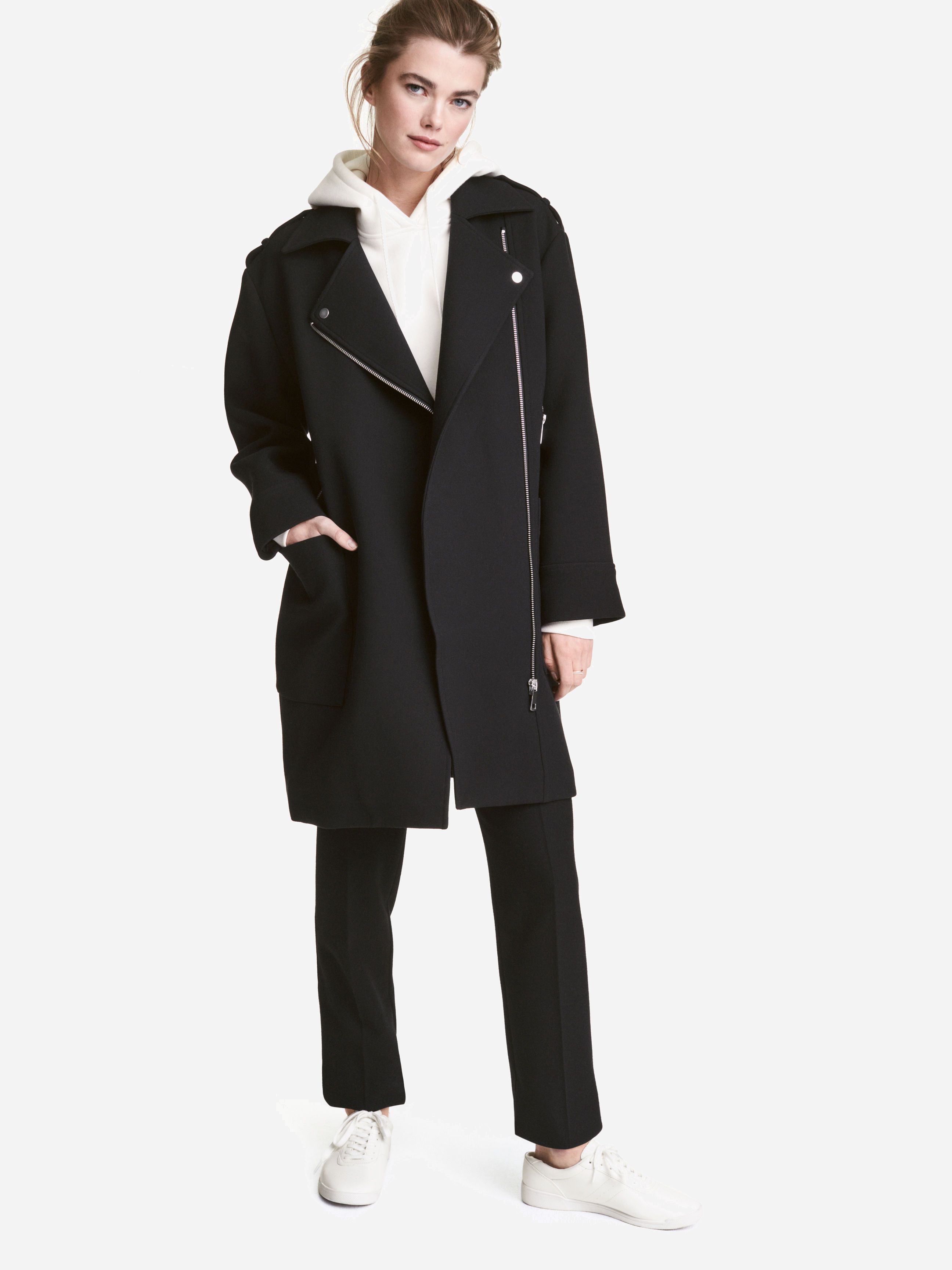 

Пальто H&M 4347895-AAAD 36 Черное