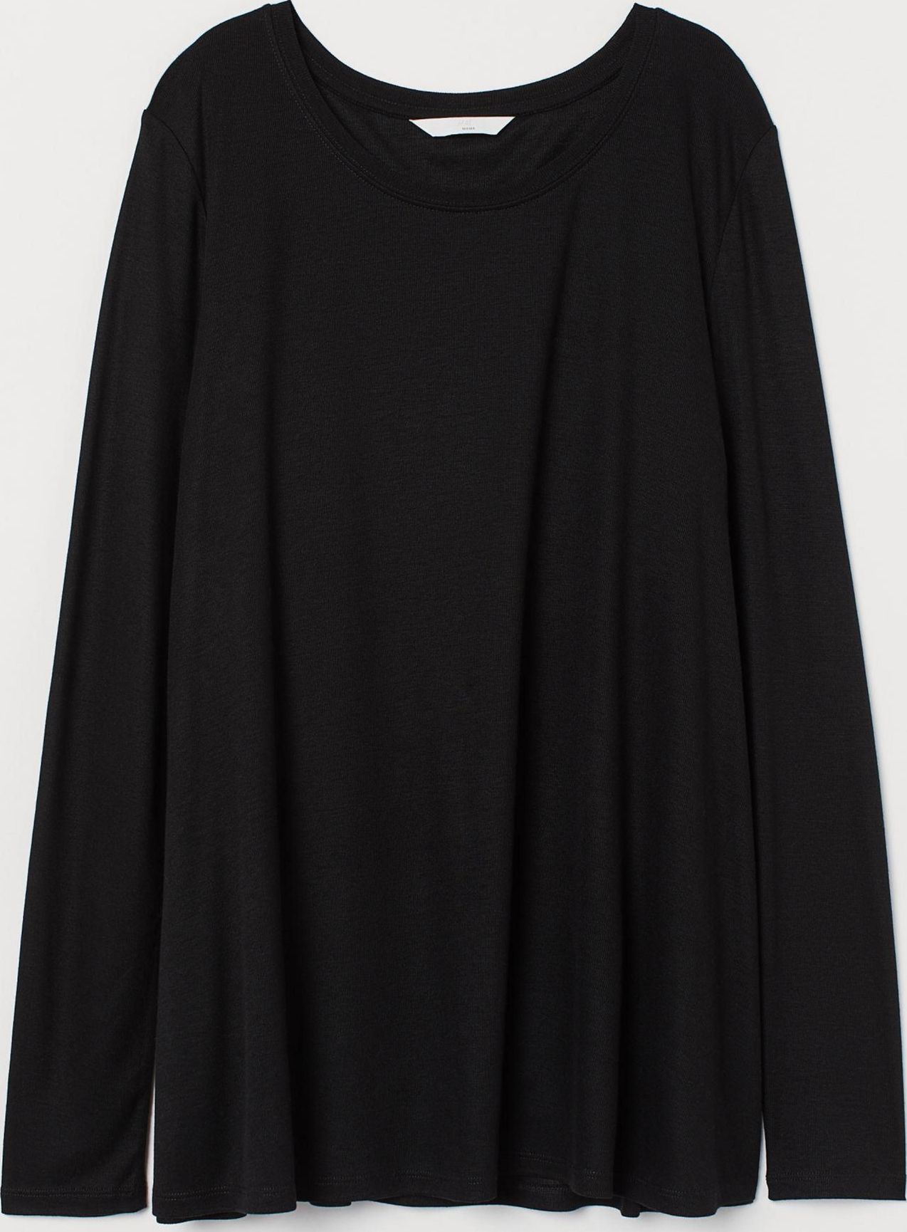 

Лонгслив H&M 7840751-AAAD S Черный