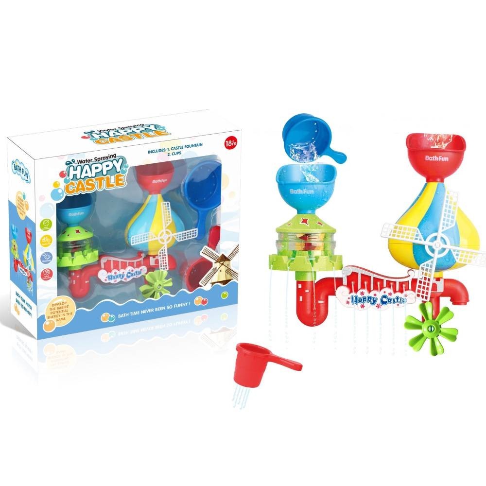 

Игровой набор для ванной Замок Bath Fun развивающая игрушка для купания и игры в воде 9911